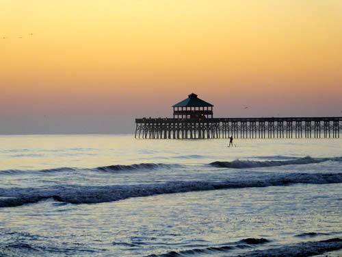 Folly Beach Pier SUP